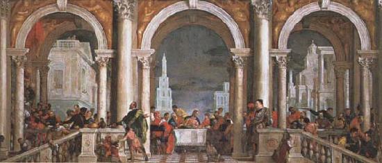 Paolo Veronese The Feast in the House of Levi Spain oil painting art
